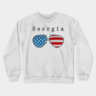 AMERICA PILOT GLASSES GEORGIA Crewneck Sweatshirt